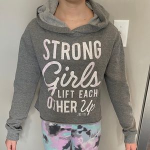 Authentic JUSTICE Outfit with set of two leggings